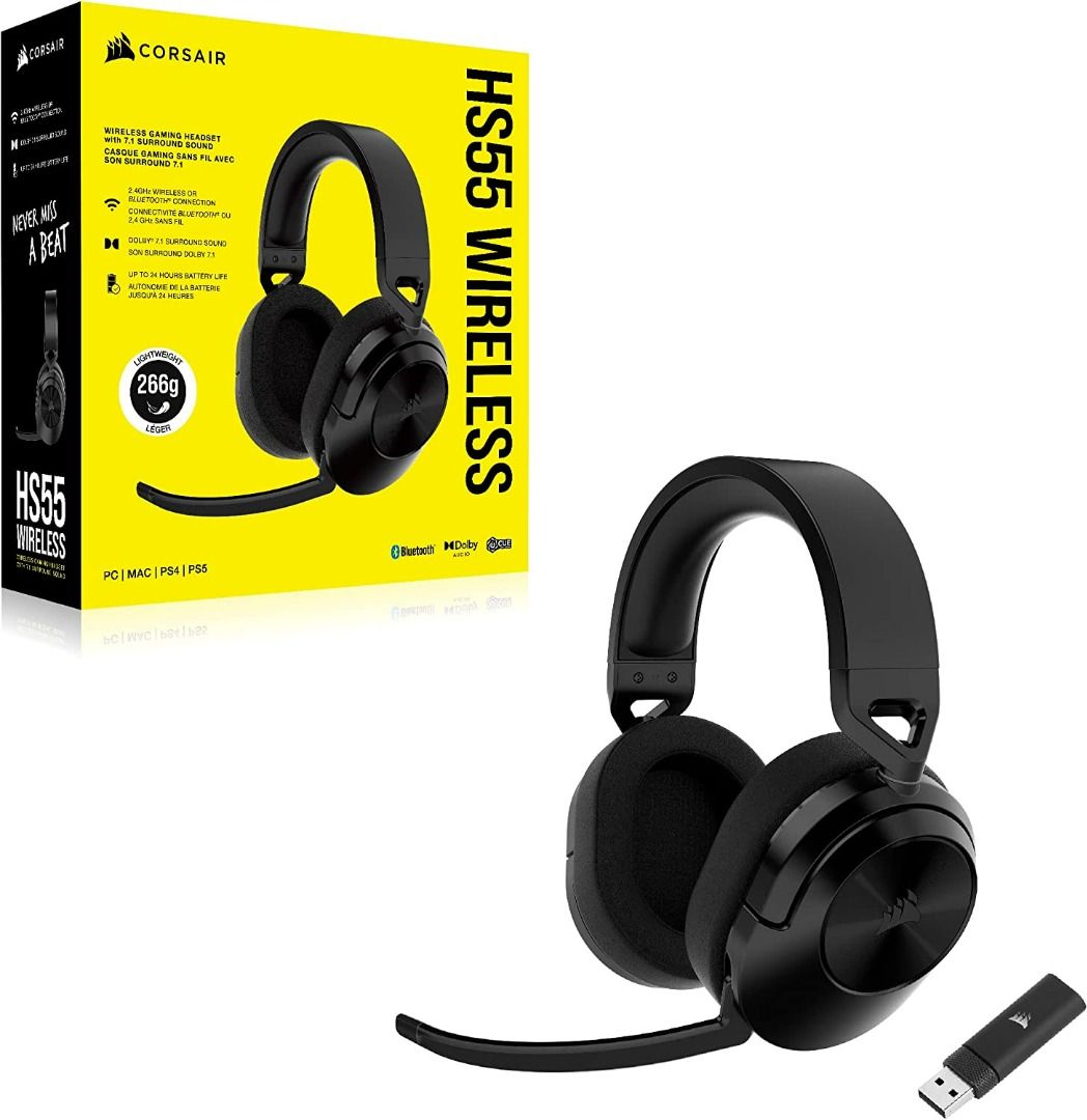 Corsair HS55 Wireless CORE Gaming Headset