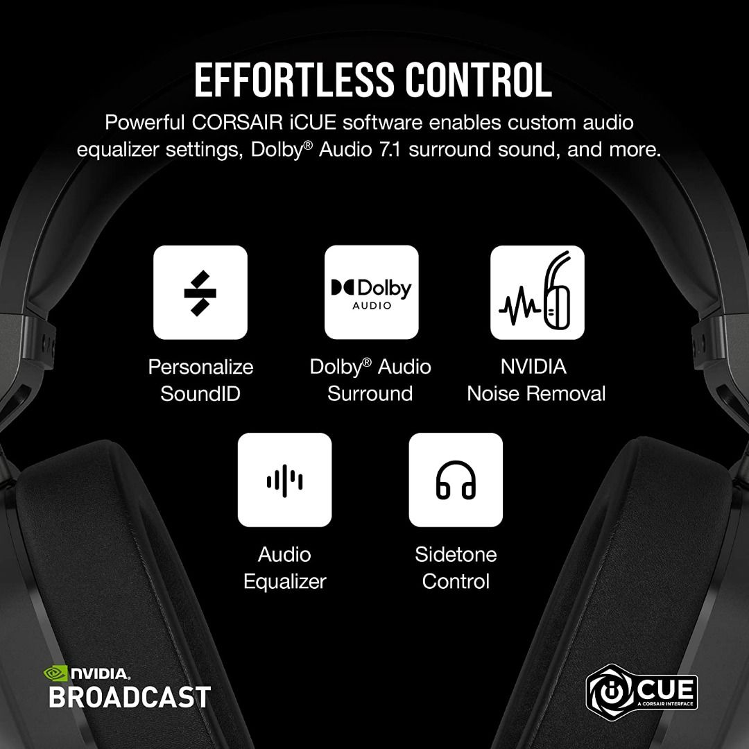 Corsair HS65 Wireless Gaming Headset