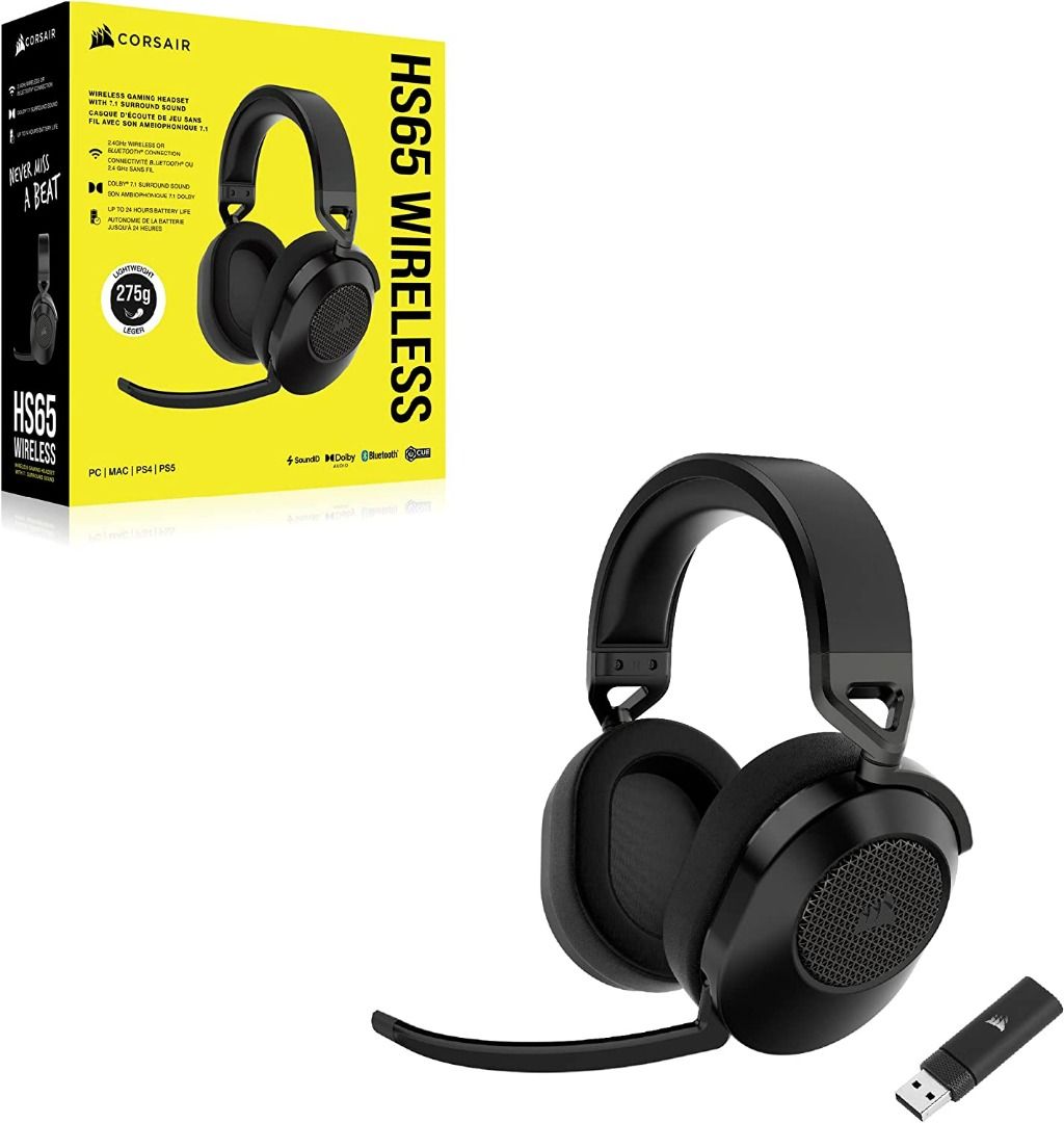 Corsair HS65 Wireless Gaming Headset