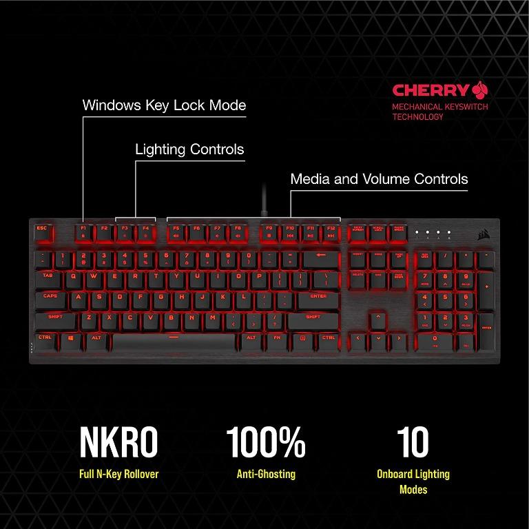 CORSAIR K60 PRO Wired Mechanical Gaming Keyboard