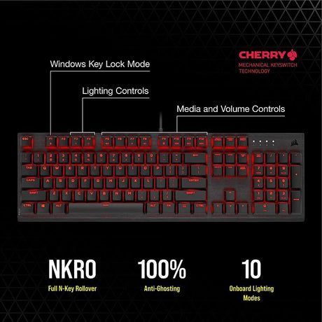 CORSAIR K60 PRO Wired Mechanical Gaming Keyboard