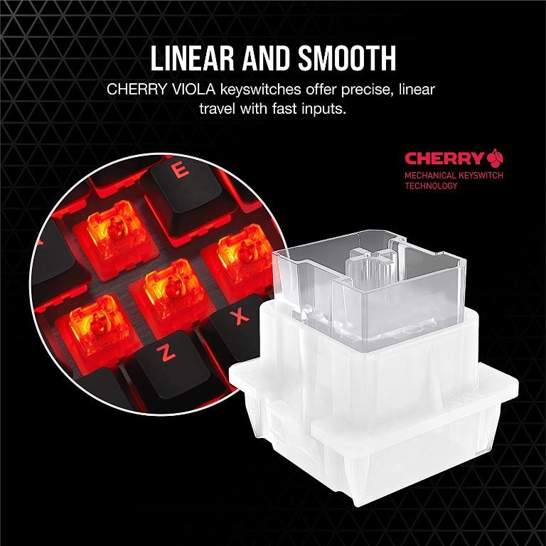 CORSAIR K60 PRO Wired Mechanical Gaming Keyboard