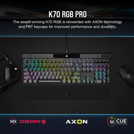 Corsair K70 PRO RGB Wired Optical-Mechanical Gaming Keyboard