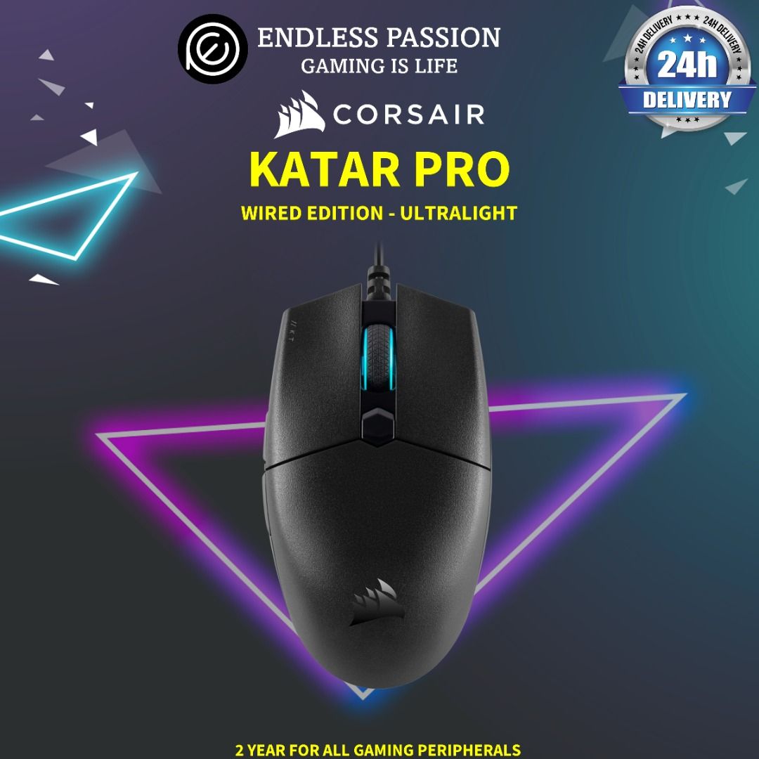 Corsair Katar Pro Wired Gaming Mouse