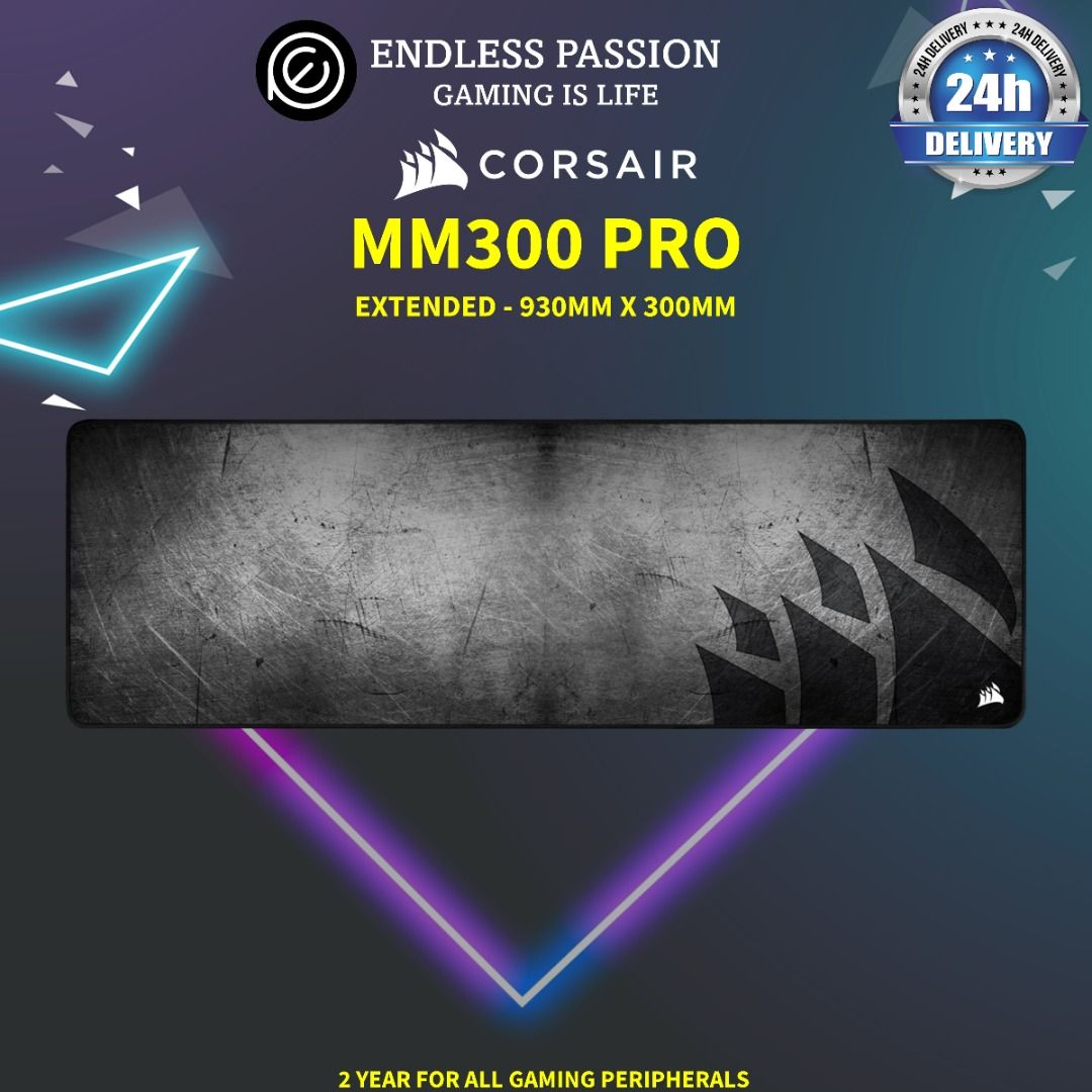 Corsair MM300 Pro Premium Spill-Proof Gaming Mouse Pad
