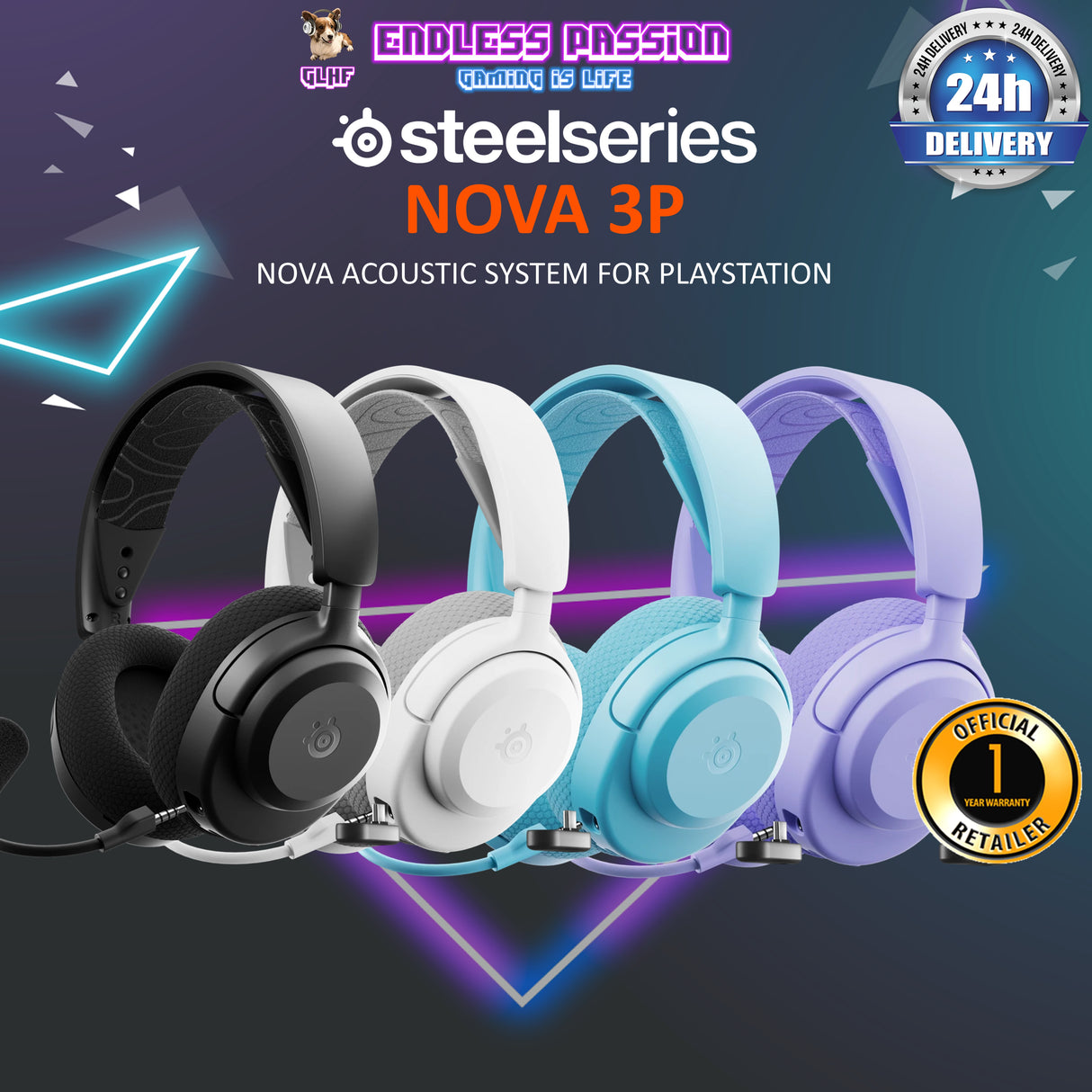SteelSeries Arctis Nova 3P Headset