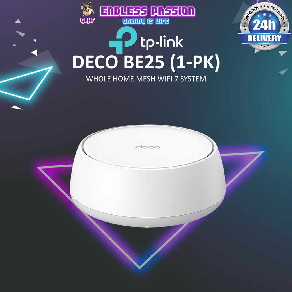 TP Link Deco BE25 BE5000 Whole Home Mesh WiFi 7 System