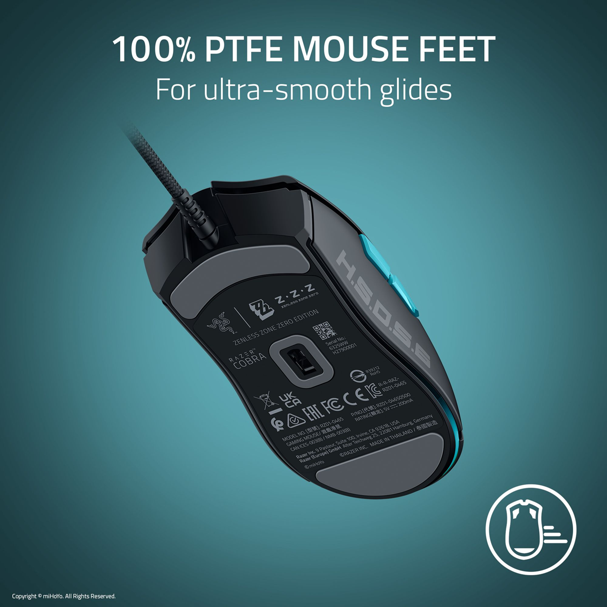 Razer Cobra Zenless Zone Zero Edition - Wired Gaming Mouse