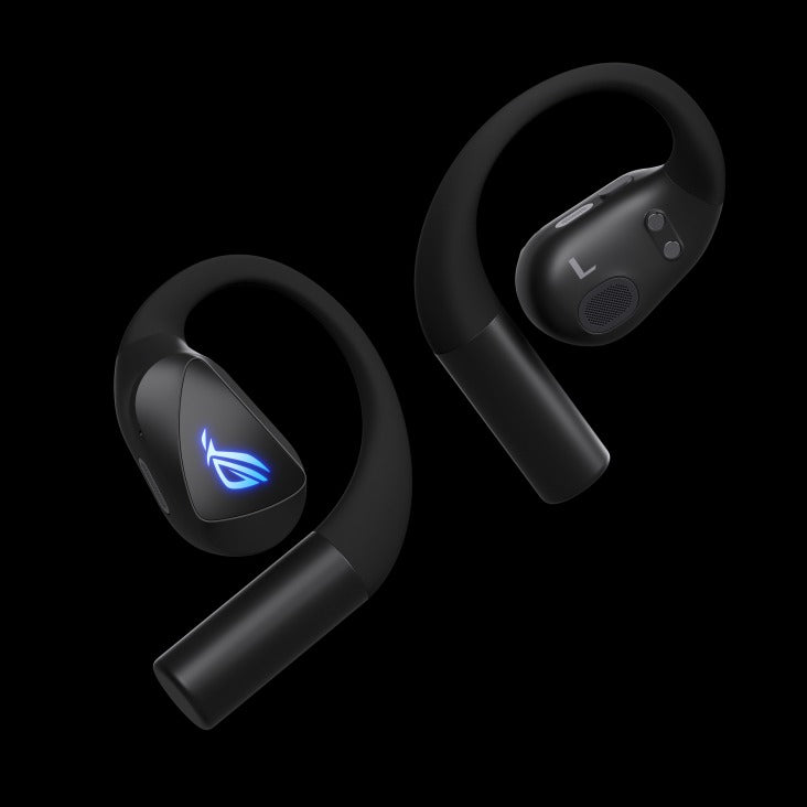 ASUS ROG Cetra Open Wireless BT & 2.4hz Gaming Earbuds - Black