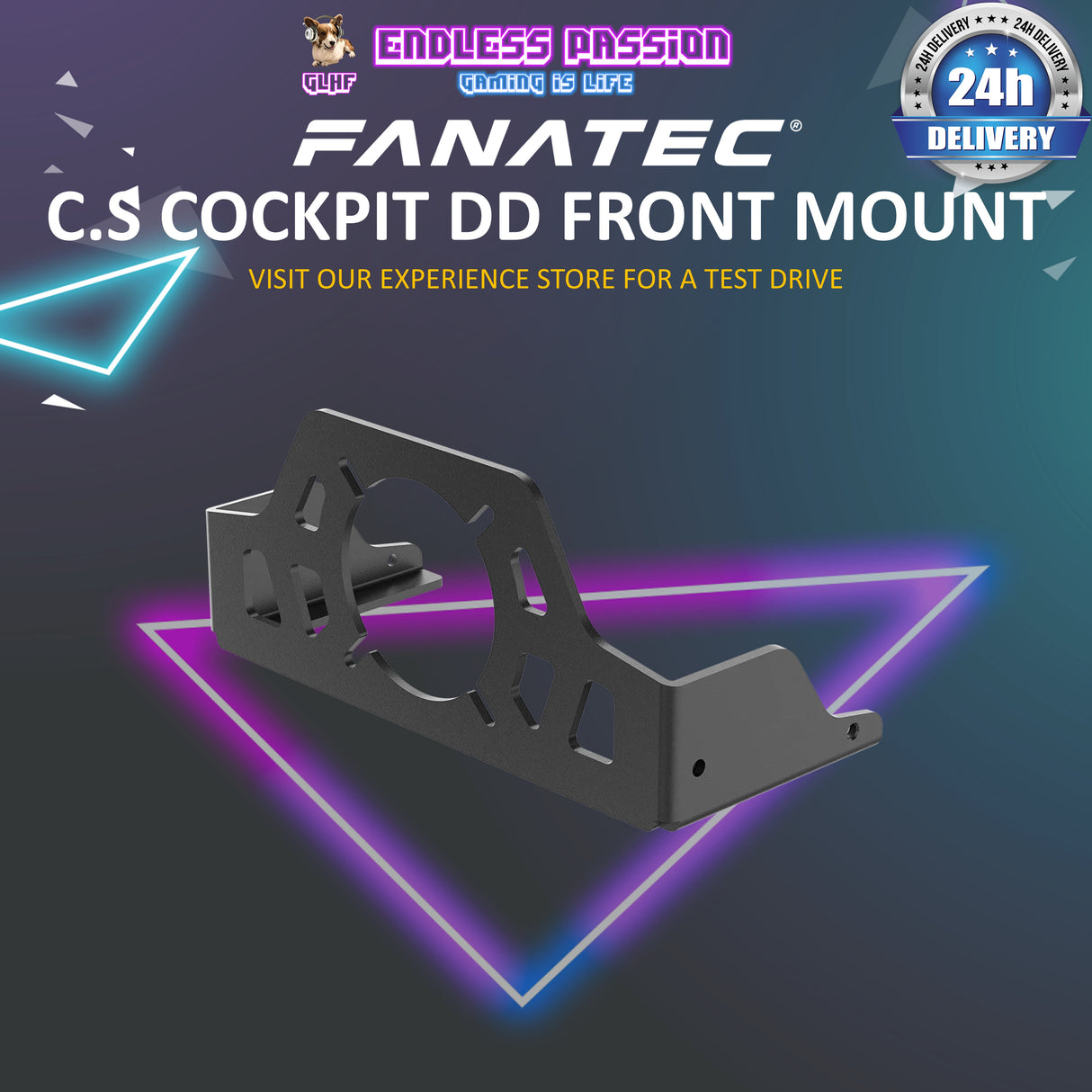 Fanatec ClubSport Cockpit Direct Drive Front Mount