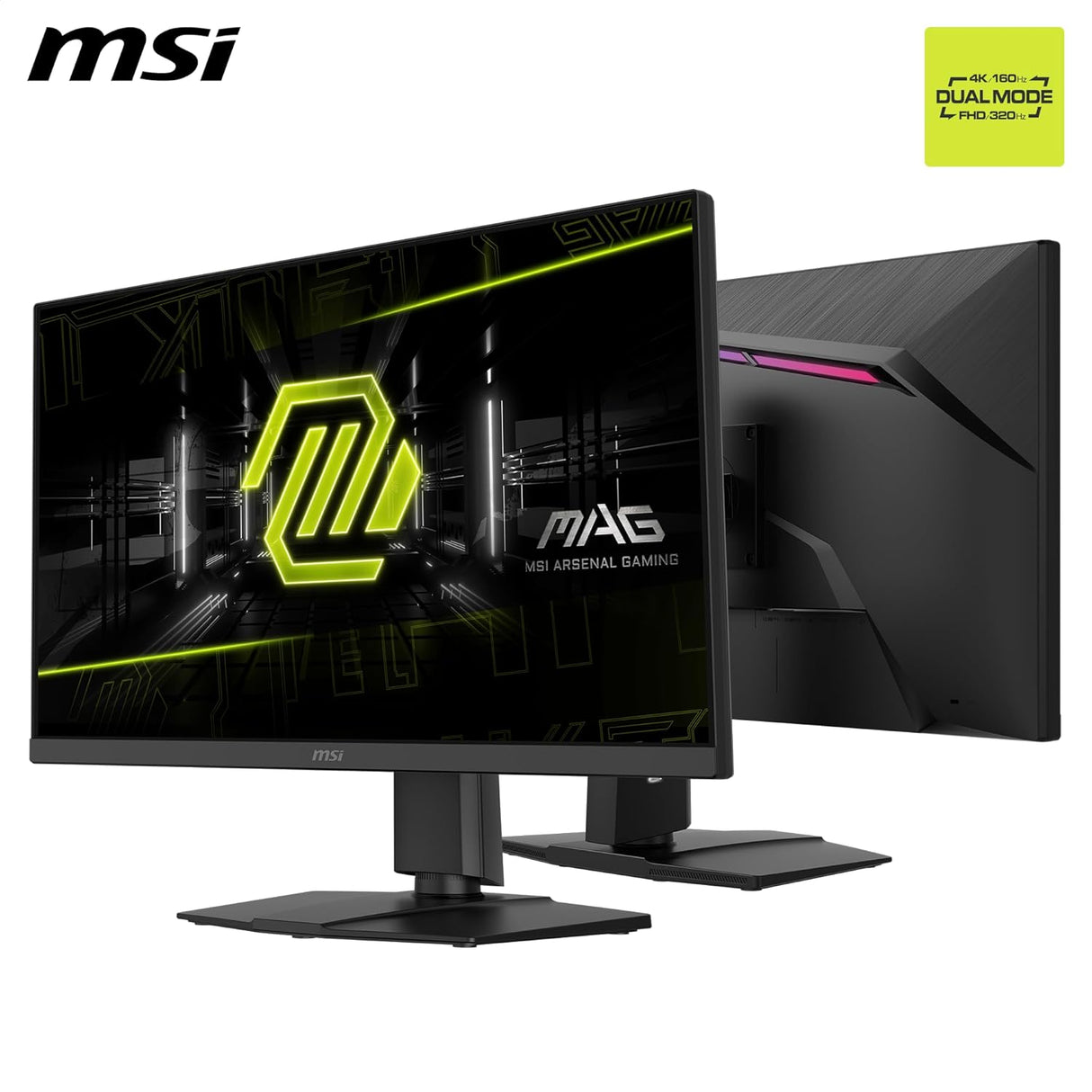 MSI MAG 272URDF E16 27" 3840x2160 UHD Rapid IPS 160Hz 0.5ms (GTG, Min.)