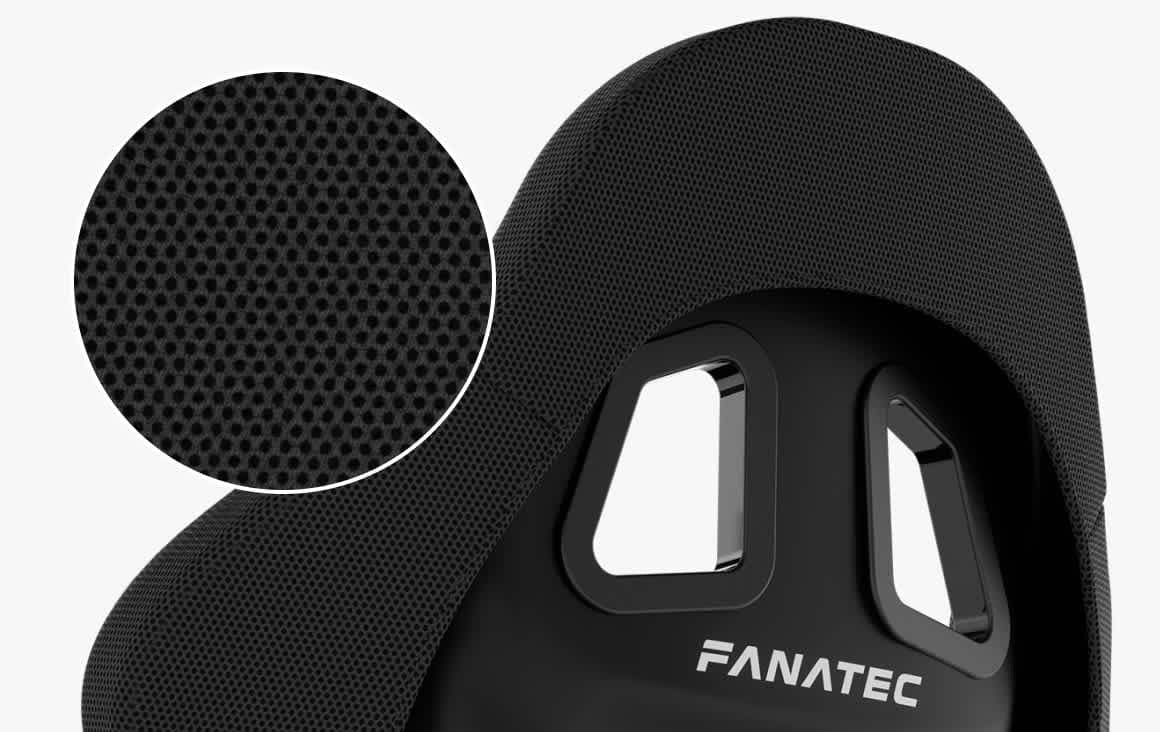 Fanatec GT Cockpit Seat Black - CRD-9010003-WW