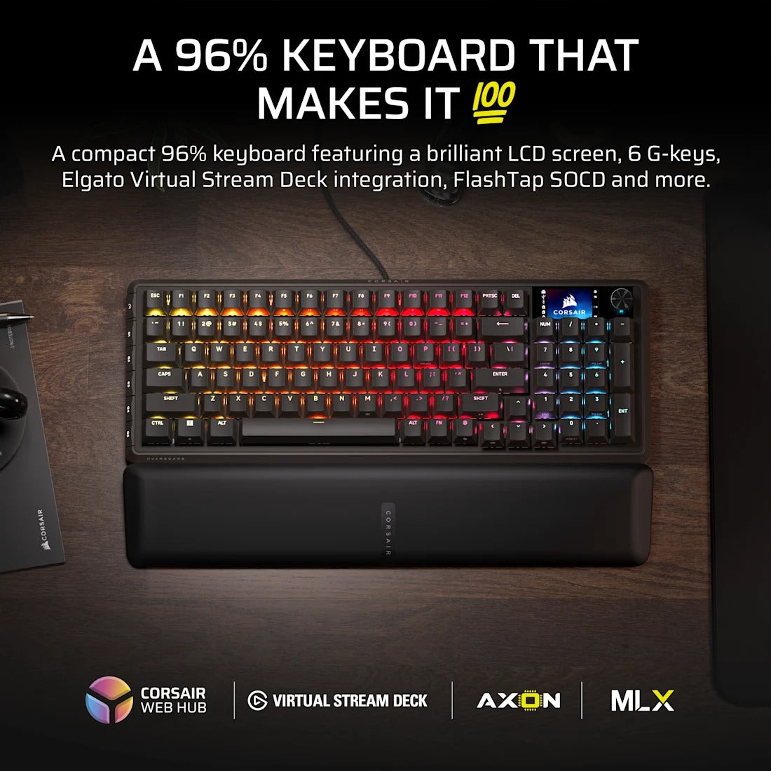 Corsair Vanguard 96 Mechanical Wired Gaming Keyboard