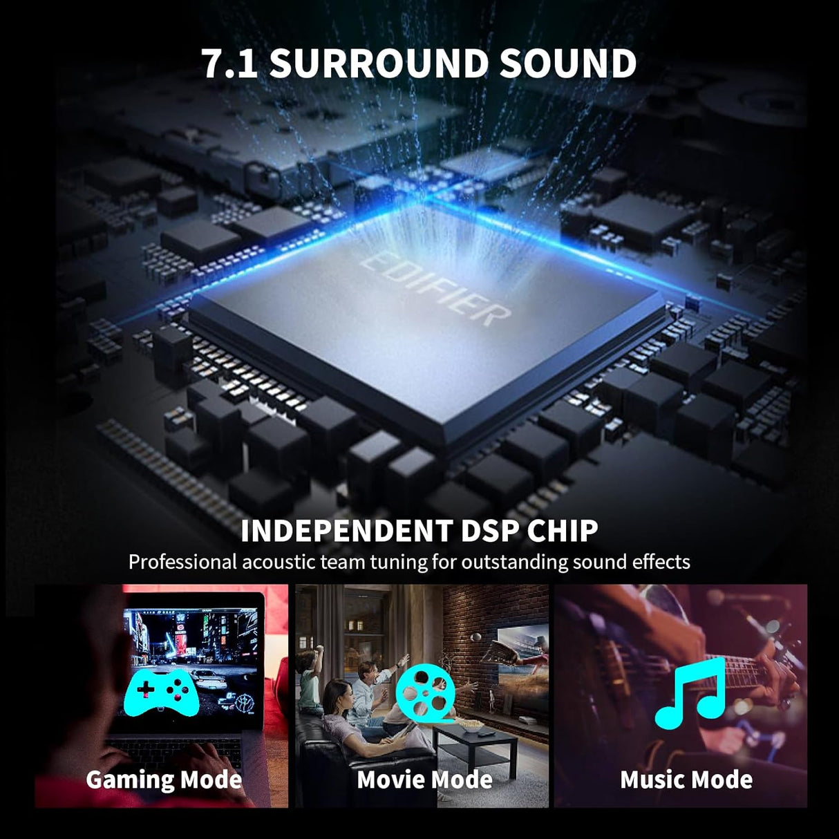 Edifier G2000 Pro RGB Computer Speakers With Bluetooth