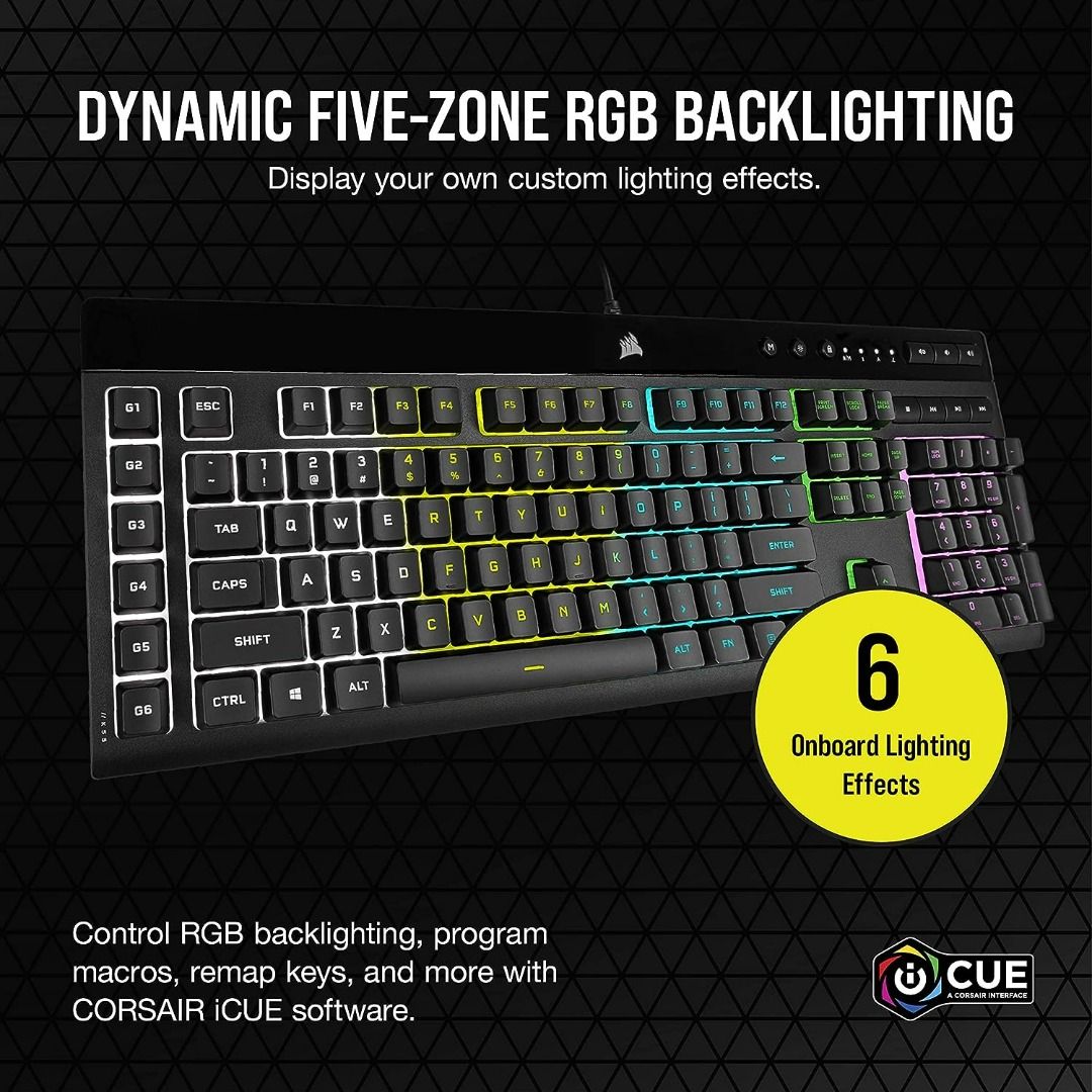 Corsair K55 RGB PRO LITE Gaming Keyboard