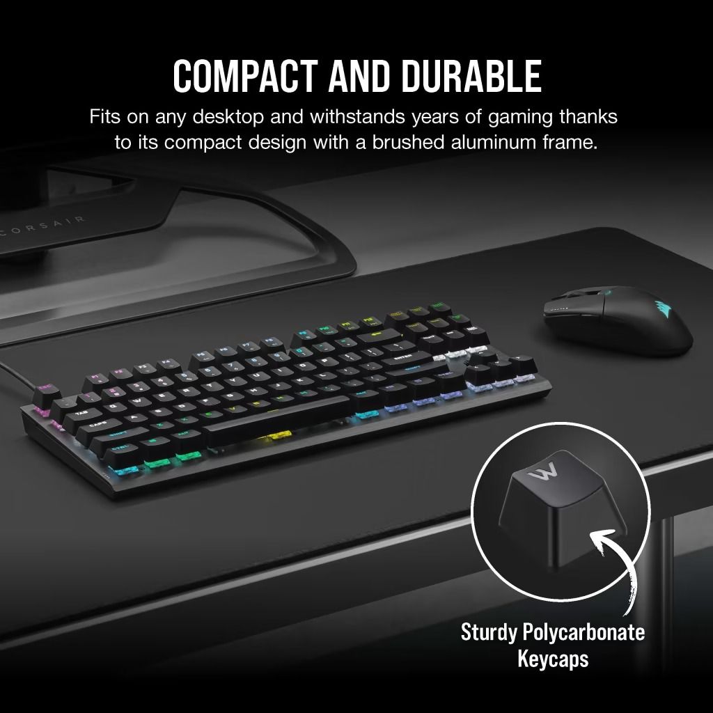 Corsair K60 PRO TKL RGB Gaming Keyboard