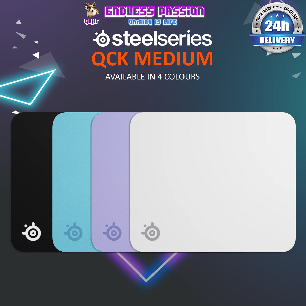 SteelSeries QCK Medium Gaming Mousepad