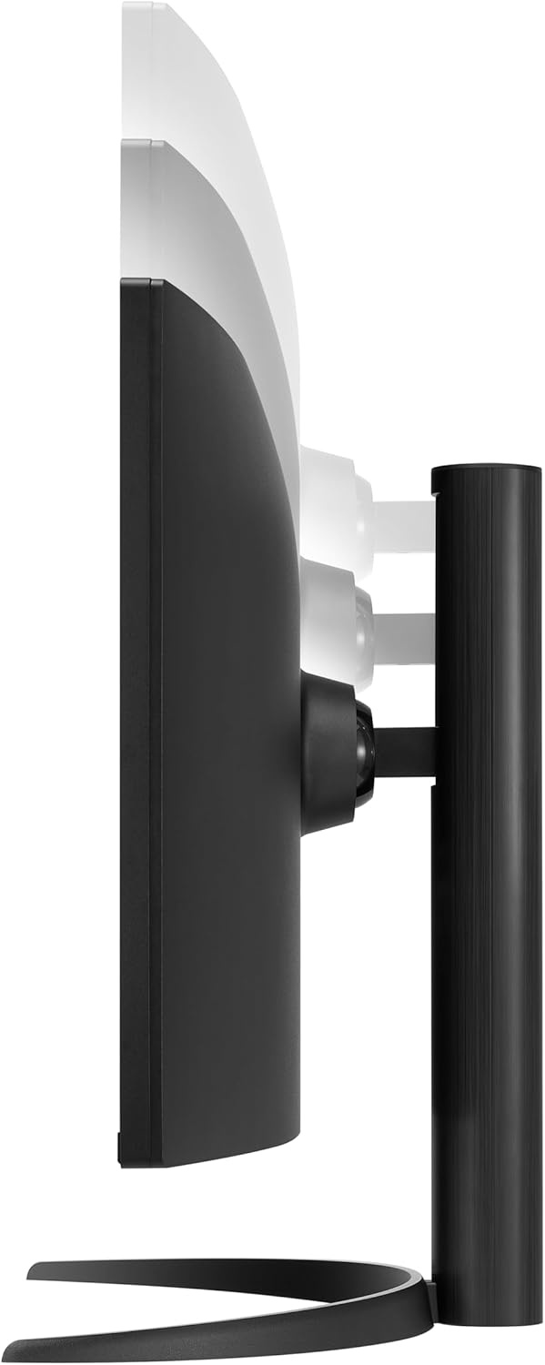 LG 34WR55QK-B — 34" QHD (3440x1440) VA 100Hz Curved Monitor with 65W Type C PD