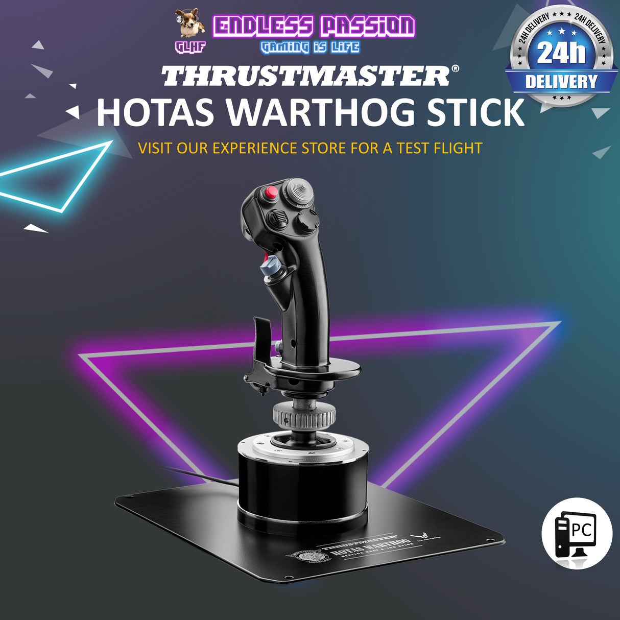 Thrustmaster Hotas Warthog Flightstick Joystick - 2960738