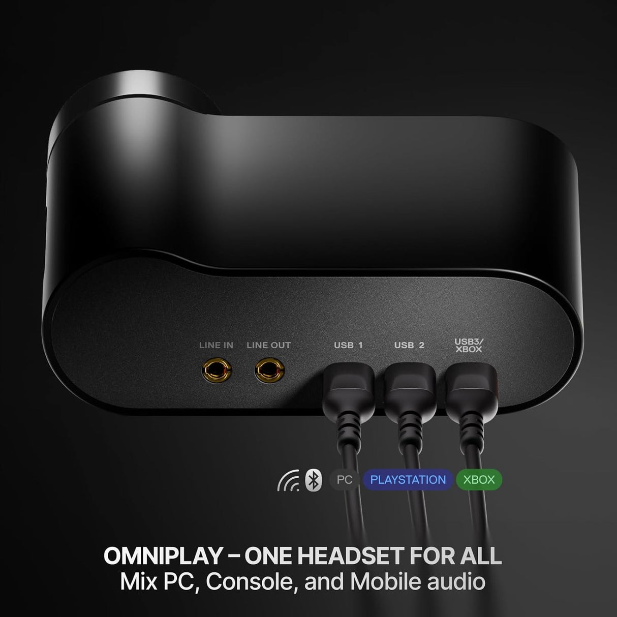 SteelSeries Arctis Nova Elite Hi-Res Audio Wired and Wireless Gaming Headset