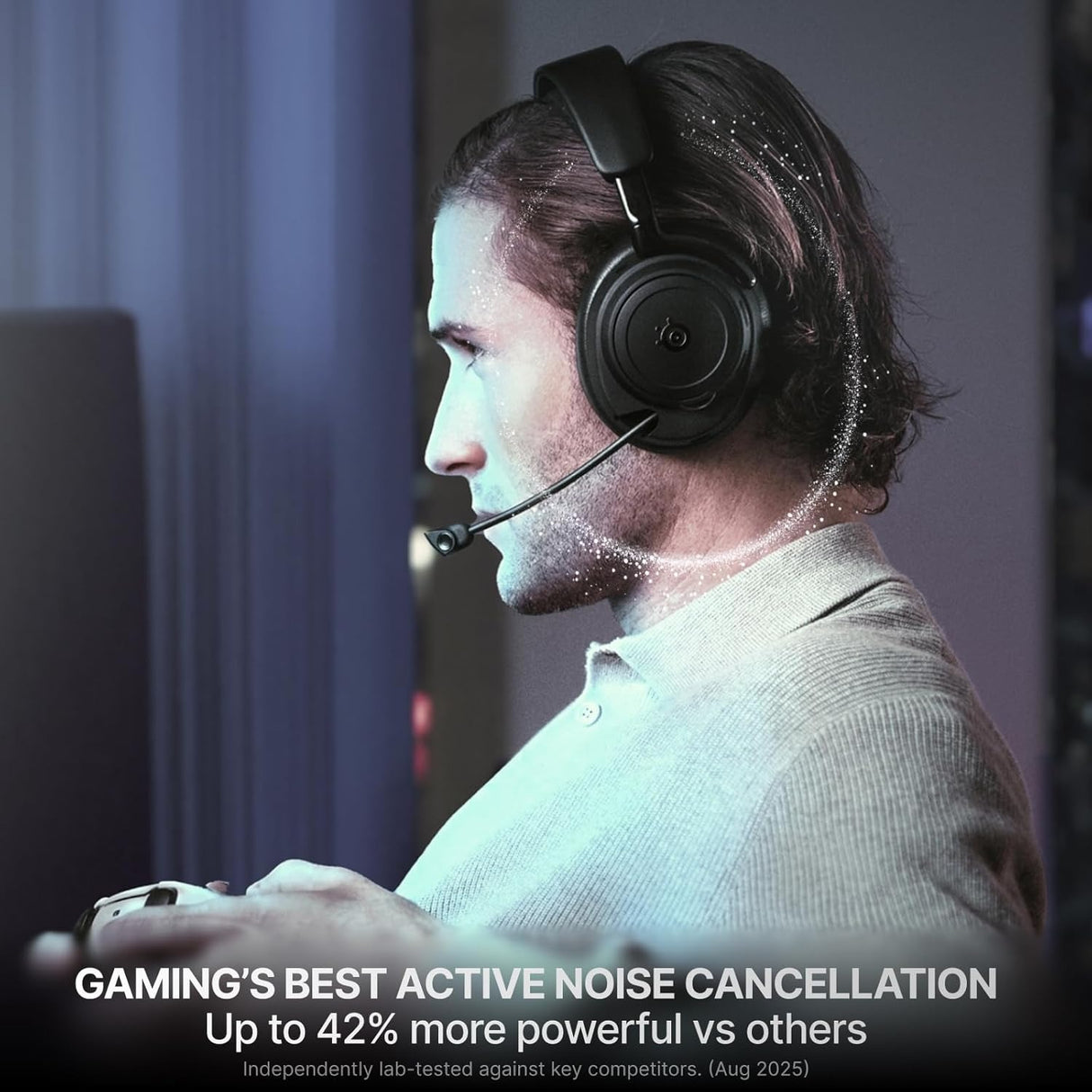 SteelSeries Arctis Nova Elite Hi-Res Audio Wired and Wireless Gaming Headset