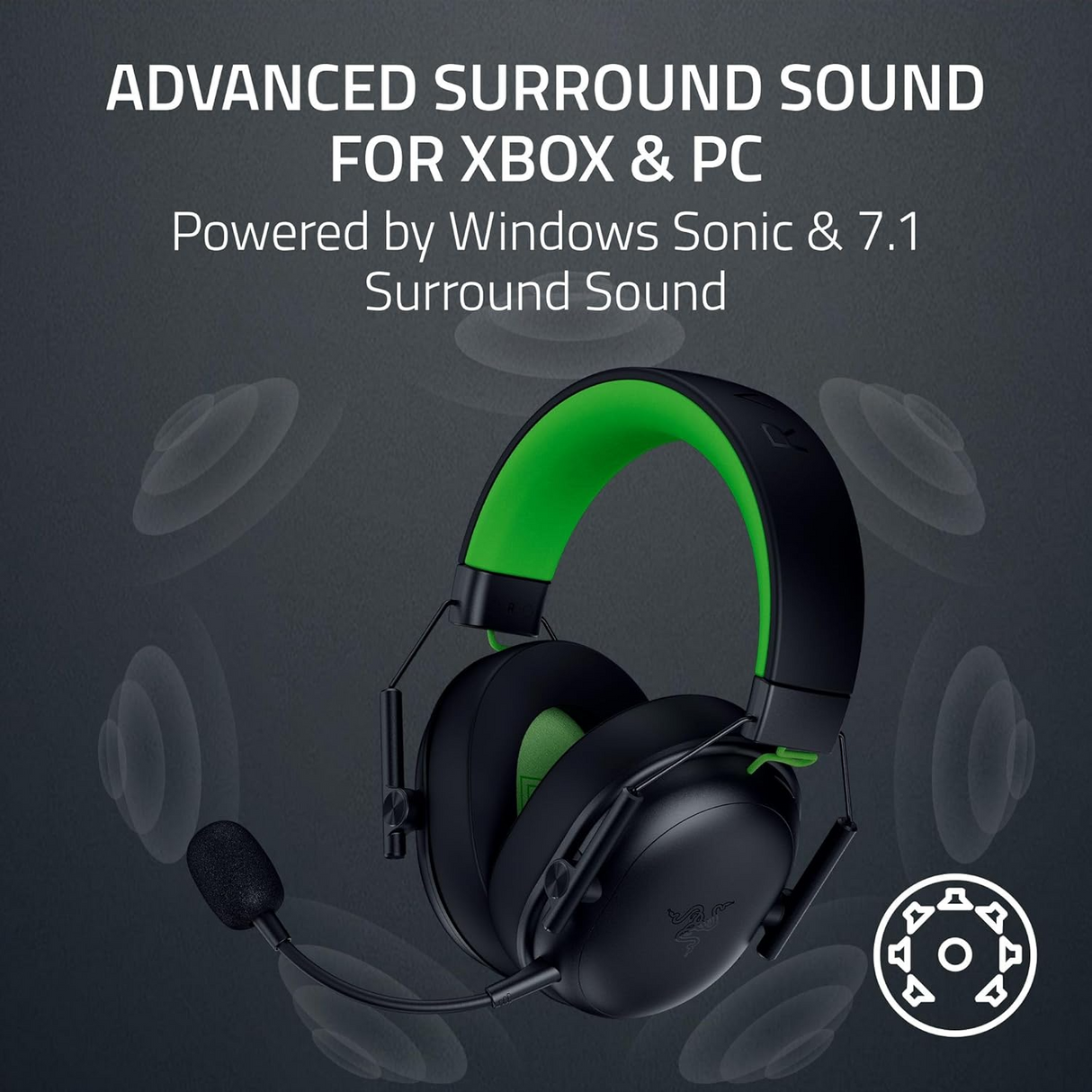 Razer BlackShark V3 X HyperSpeed For Xbox Wireless Esports Headset