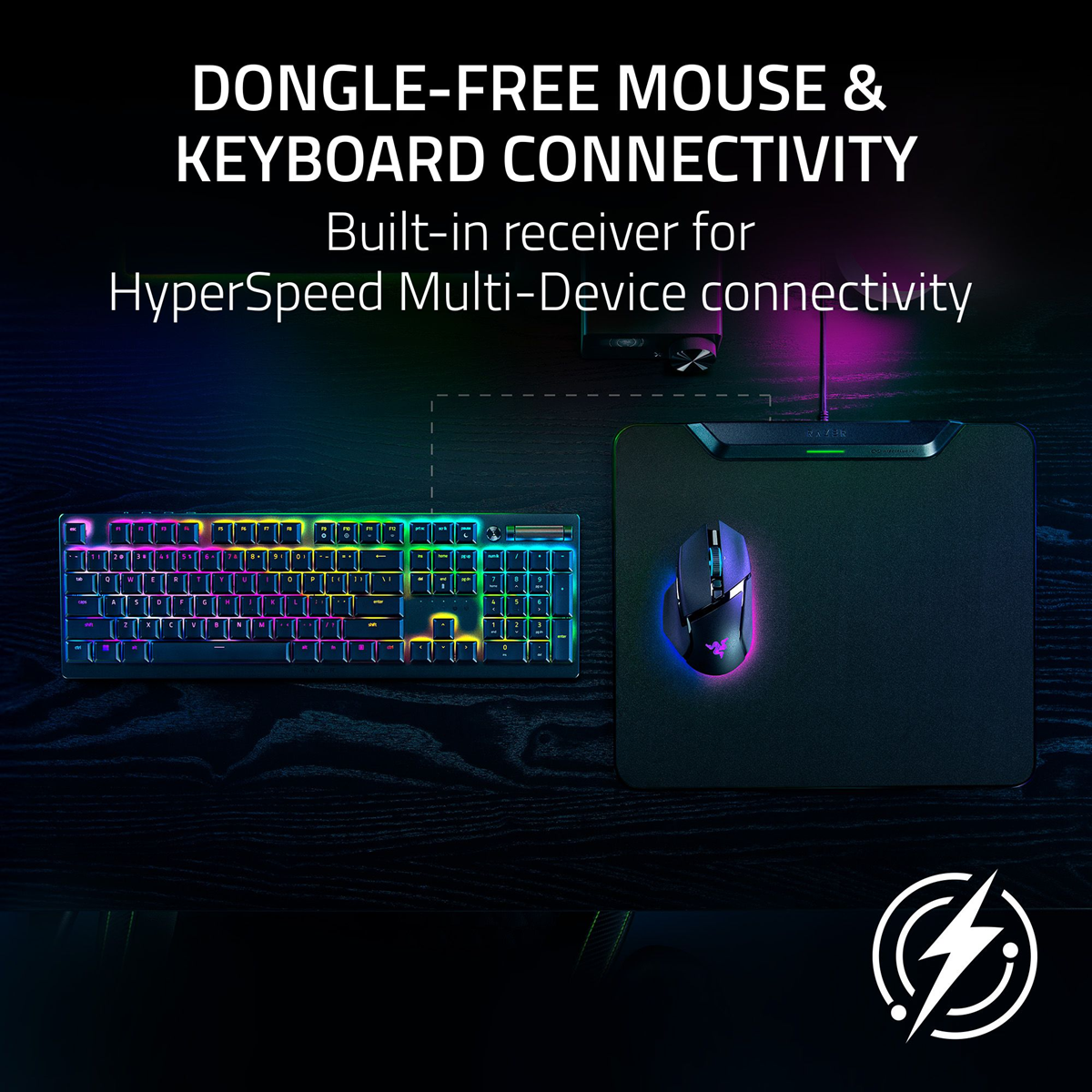 Razer HyperFlux V2 Wireless Charging Mouse Pad System