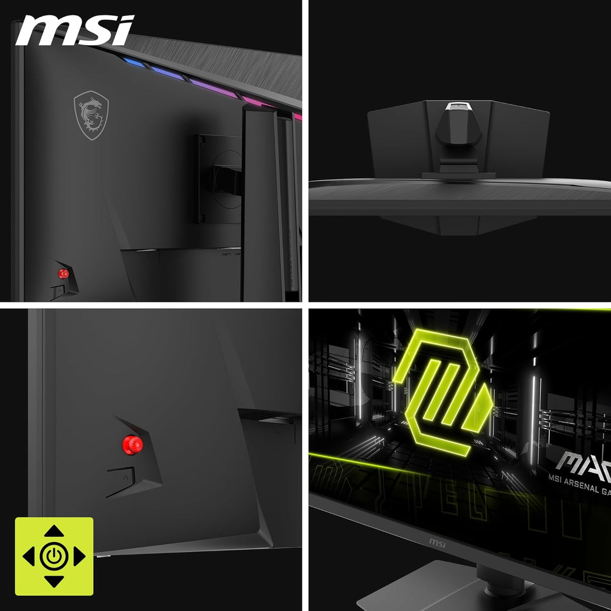 MSI MAG 272URDF E16 27" 3840x2160 UHD Rapid IPS 160Hz 0.5ms (GTG, Min.)