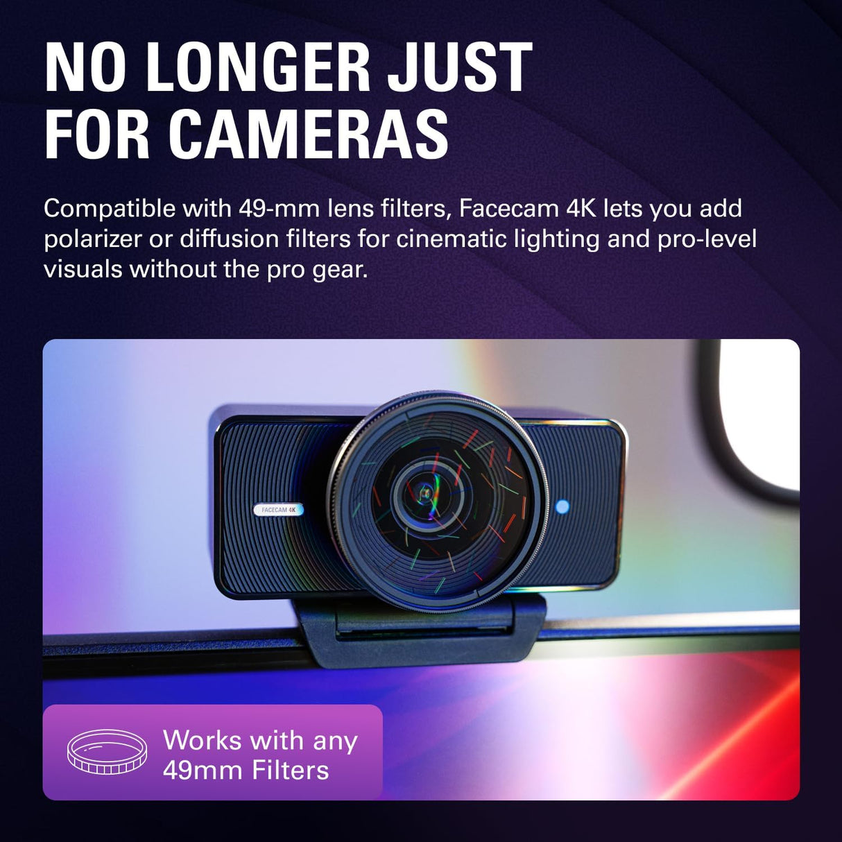 Elgato Facecam 4K - Ultra HD at 60FPS