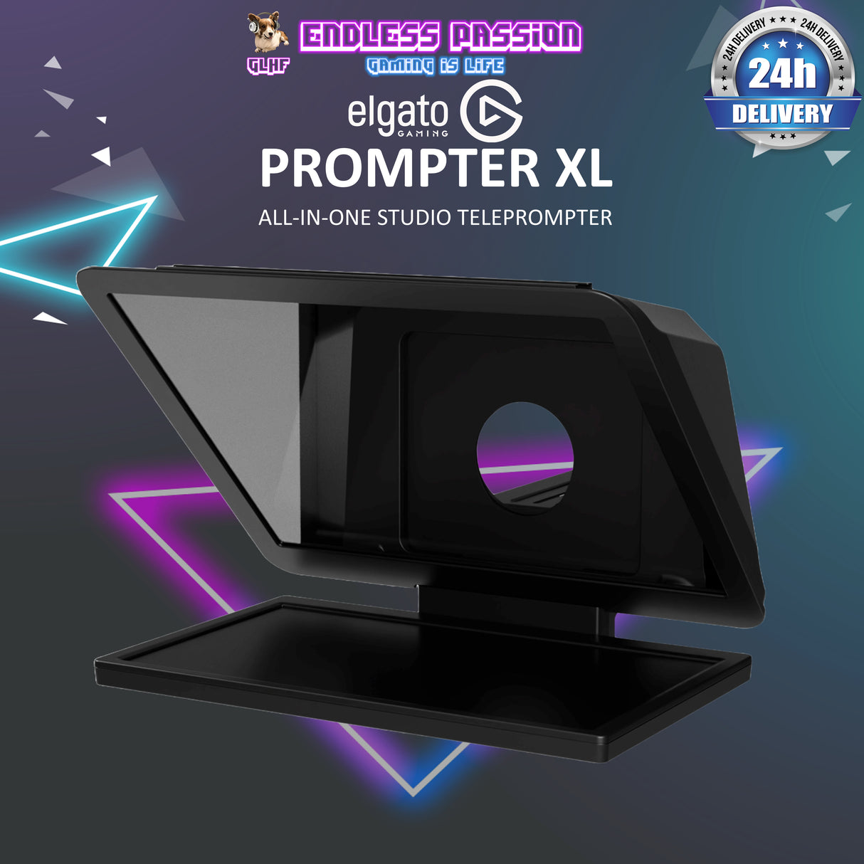 Elgato Prompter XL – HD Teleprompter for Streamers & Content Creators
