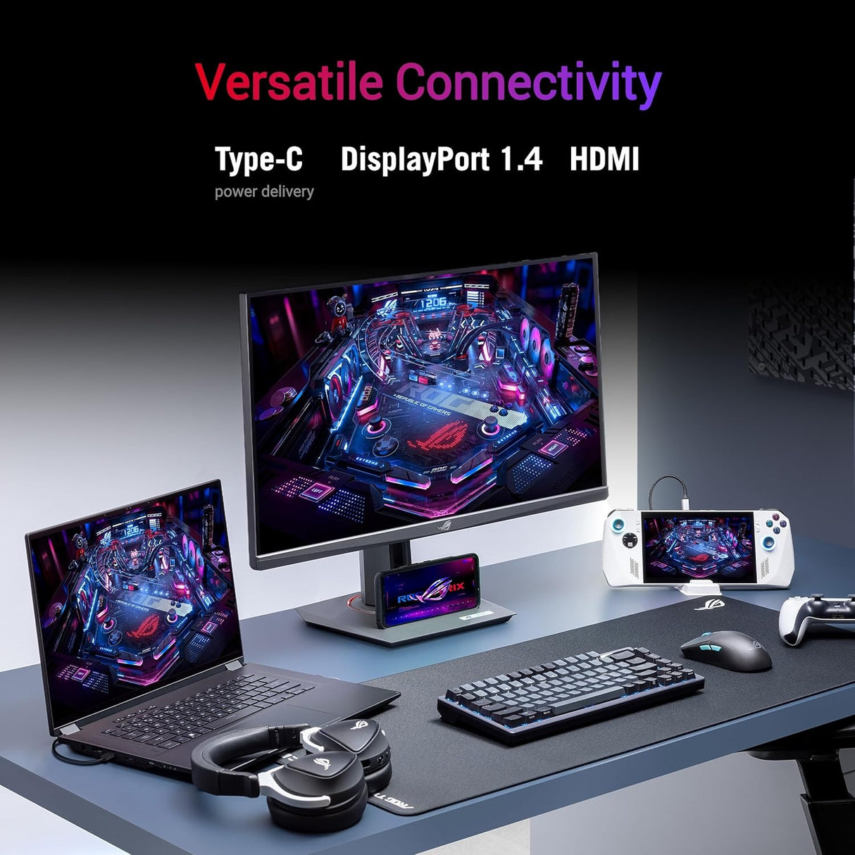 Asus ROG Strix XG279CNS Type-C Gaming Monitor - 27 Inch FHD 380Hz 1ms