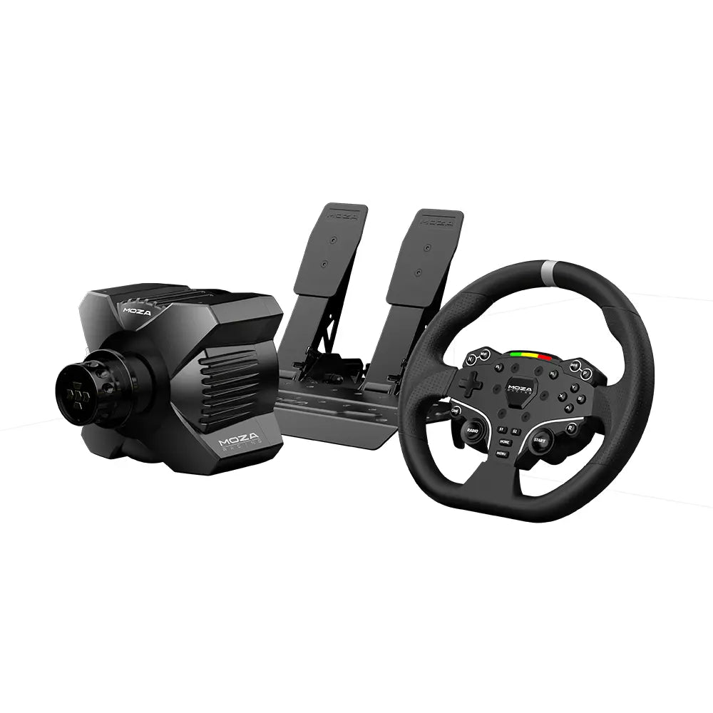 Moza R3 Racing Wheel and Pedals for PC Only