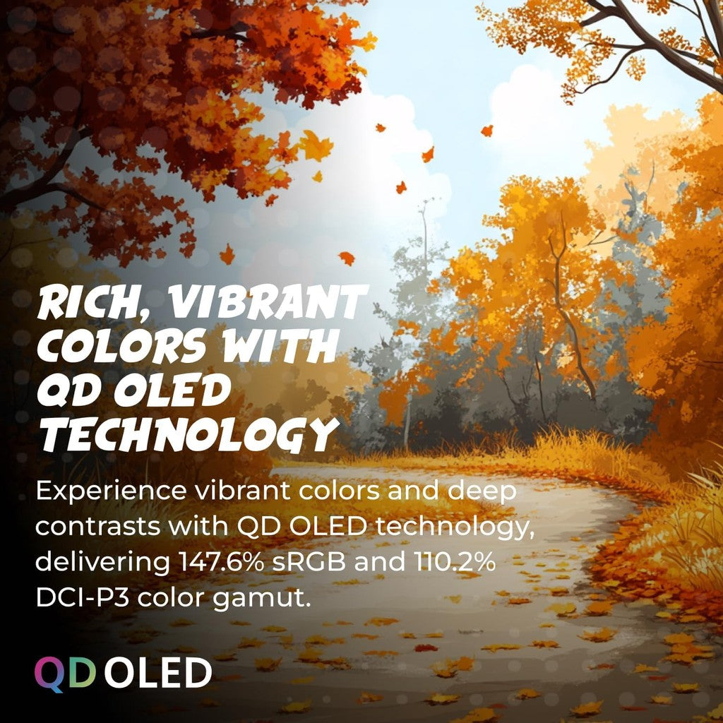 AOC Q27G4ZD 26.5"  QD-OLED 2560x1440 QHD 240HZ 0.03MS Gaming Monitor