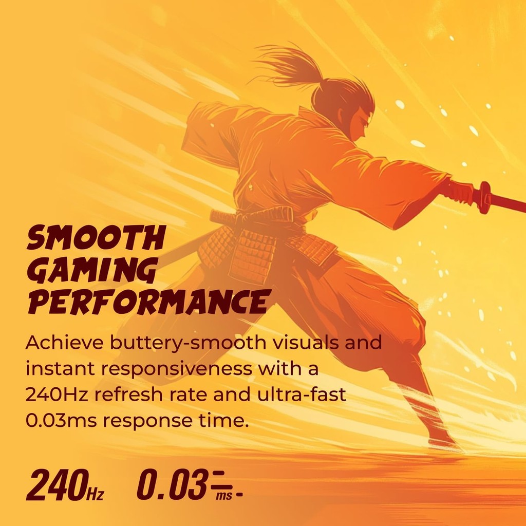 AOC Q27G4ZD 26.5"  QD-OLED 2560x1440 QHD 240HZ 0.03MS Gaming Monitor