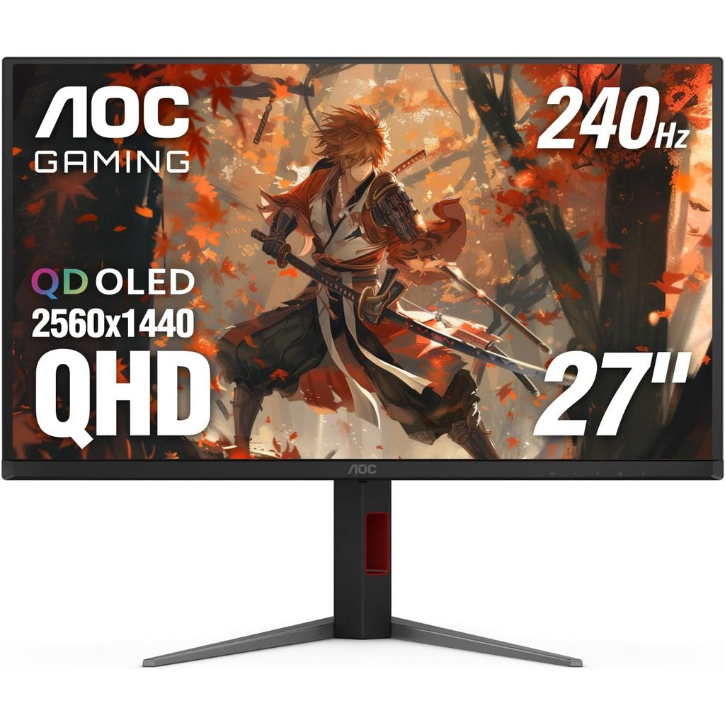 AOC Q27G4ZD 26.5"  QD-OLED 2560x1440 QHD 240HZ 0.03MS Gaming Monitor