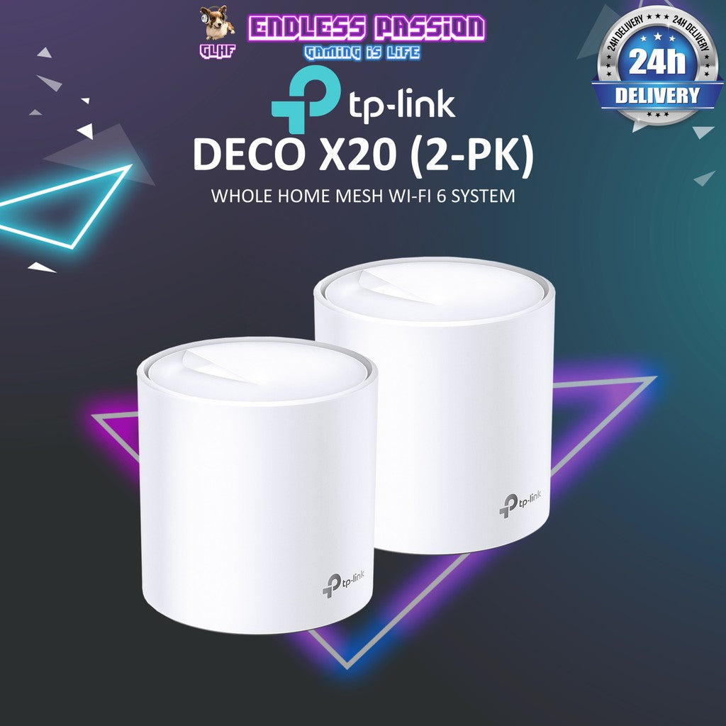 TP Link Deco X20 AX1800 Whole Home Mesh Wi-Fi System