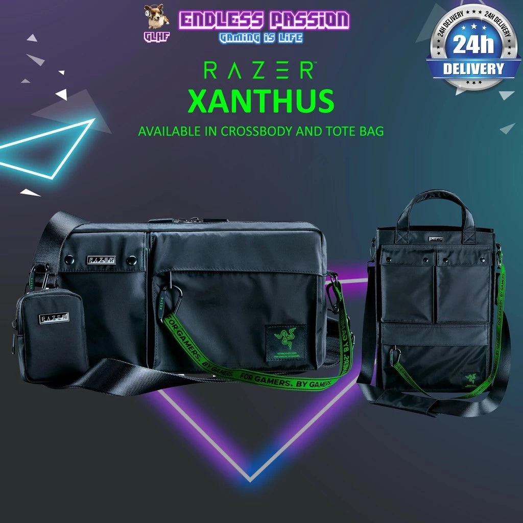 Razer Xanthus Bag - Available in Crossbody & Tote Style