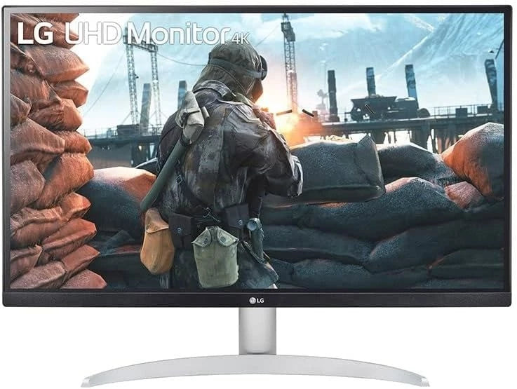LG 27UP600K-W — 27" 4K UHD IPS 60Hz Monitor with VESA DisplayHDR™ 400