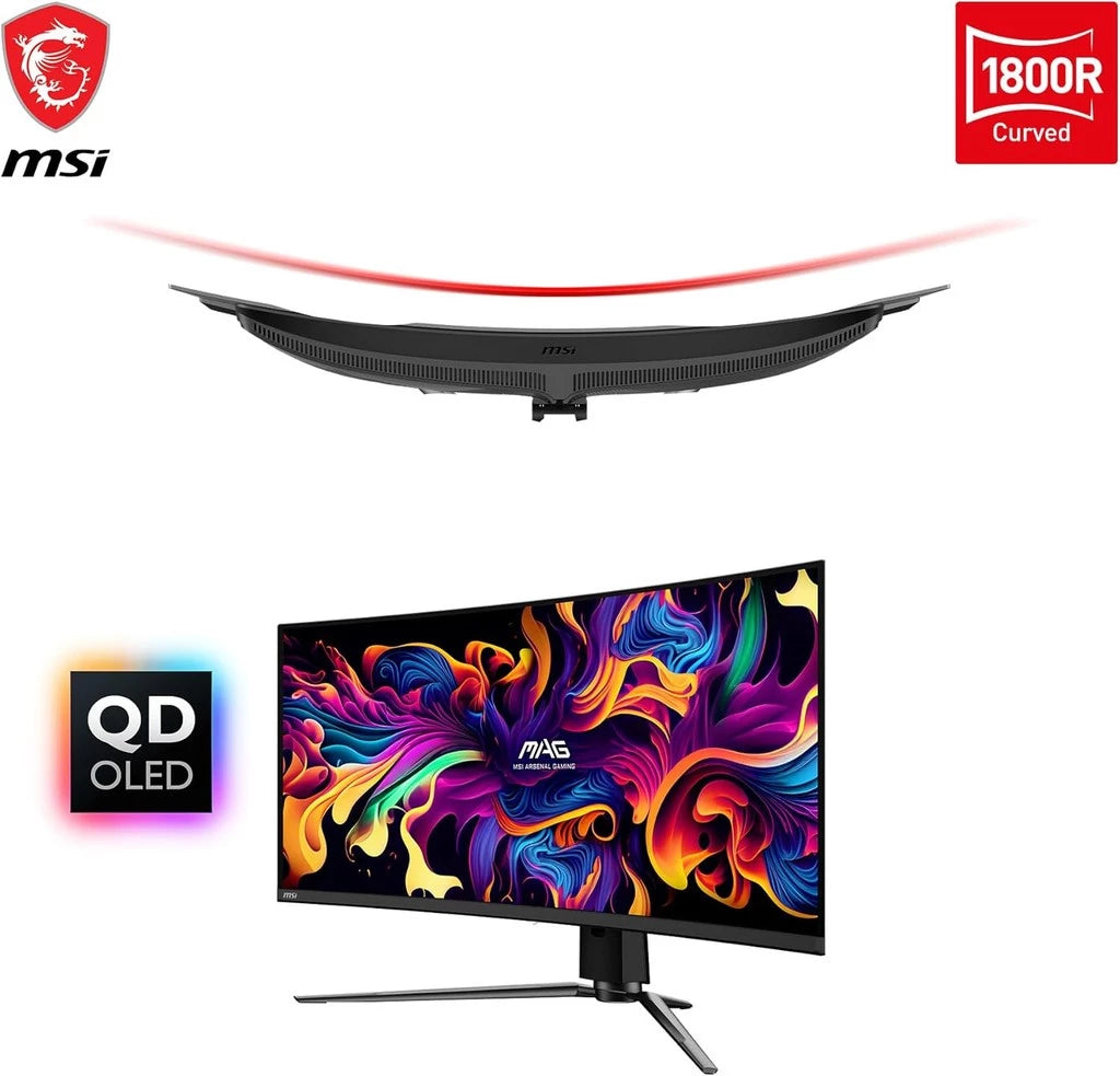 MSI MPG 341CQPX QD-OLED 34" QHD OLED 240Hz 0.03ms Gaming Monitor