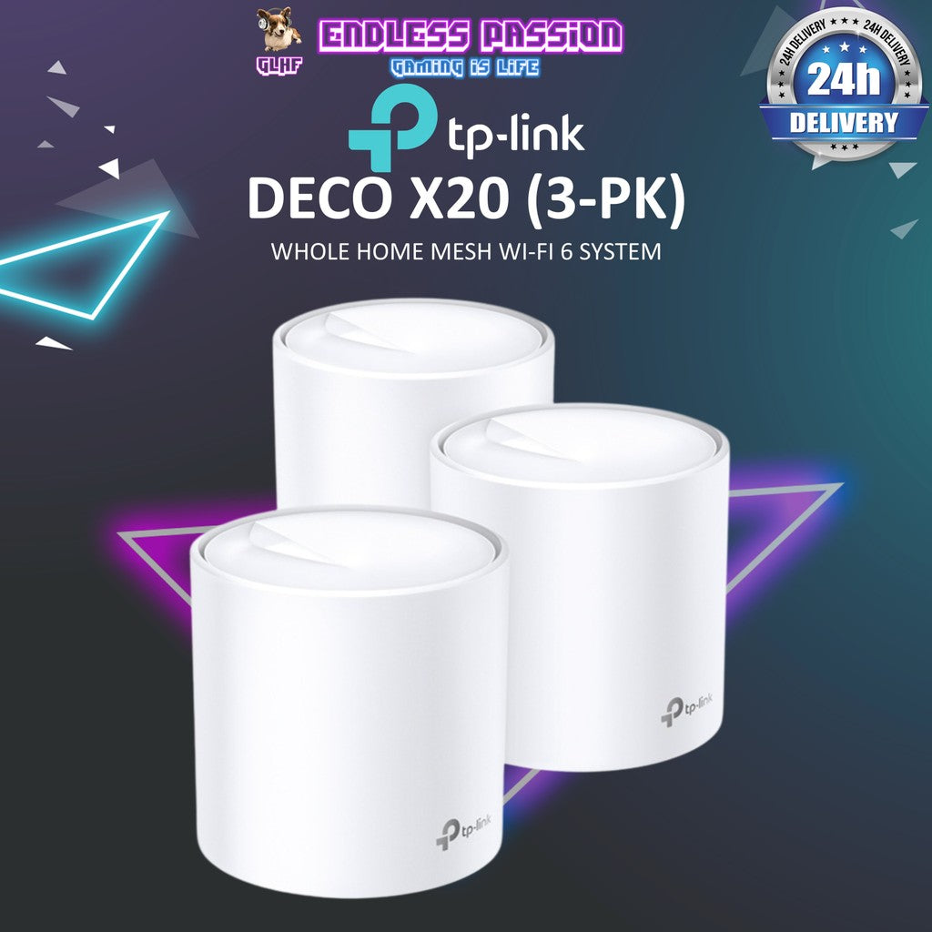 TP Link Deco X20 AX1800 Whole Home Mesh Wi-Fi System