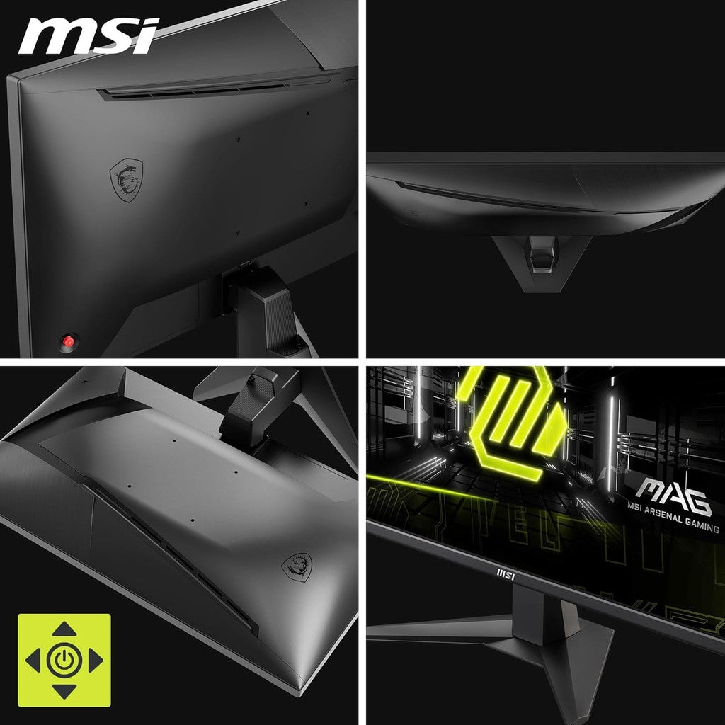 MSI MAG 255F E20 Gaming Monitor - 25" FHD RAPID IPS 200Hz 0.5ms (GTG, Min)