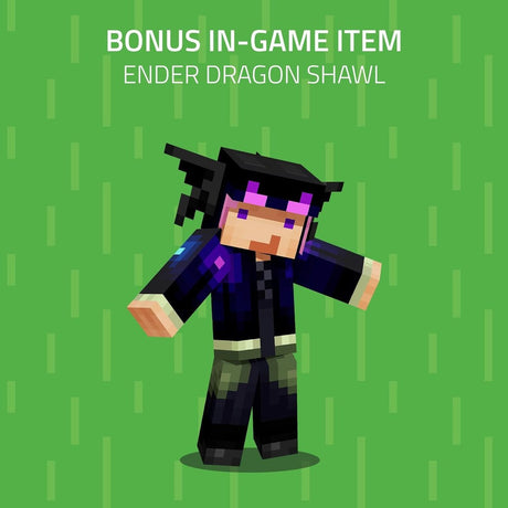 Razer BlackWidow V4 X - Mechanical Gaming Keyboard (Yellow Switch) - Minecraft Edition