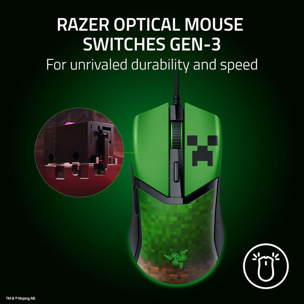 Razer Cobra Minecraft Edition Wired Gaming Mouse