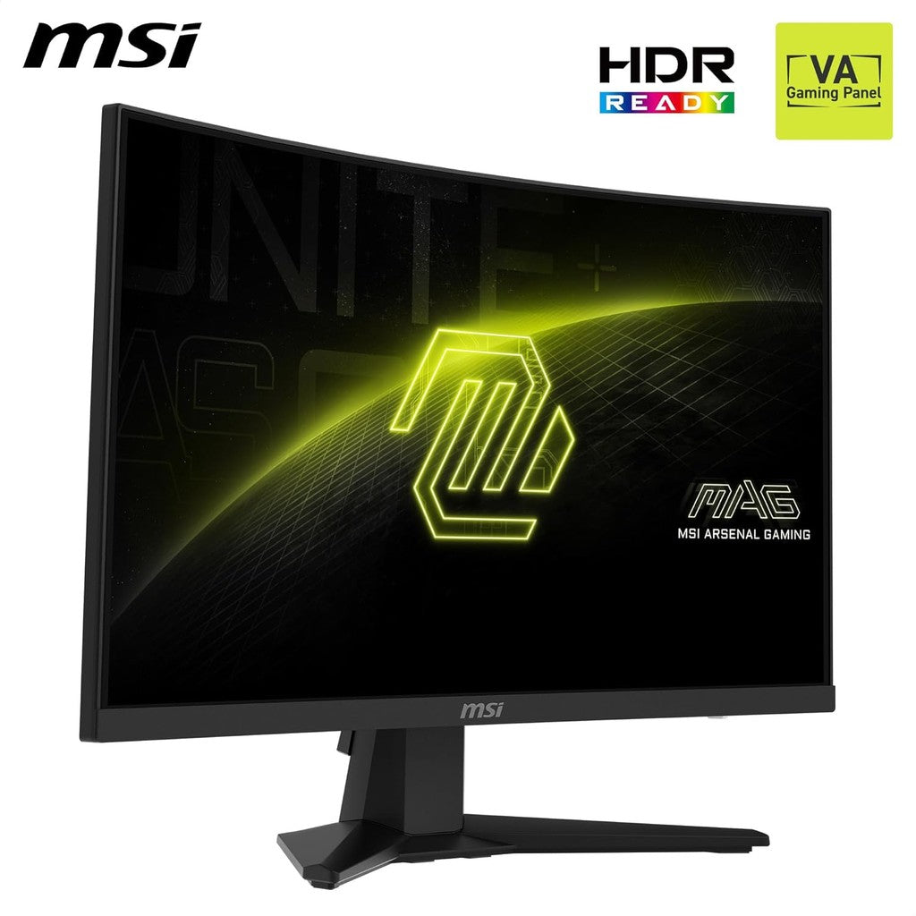 MSI MAG 244C Gaming Monitor - FHD 1500R VA 180Hz 1ms(MPRT)