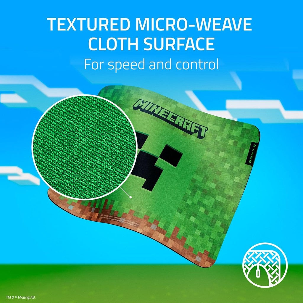 Razer Gigantus V2 - Soft Gaming Mouse Mat - Medium - Minecraft Edition