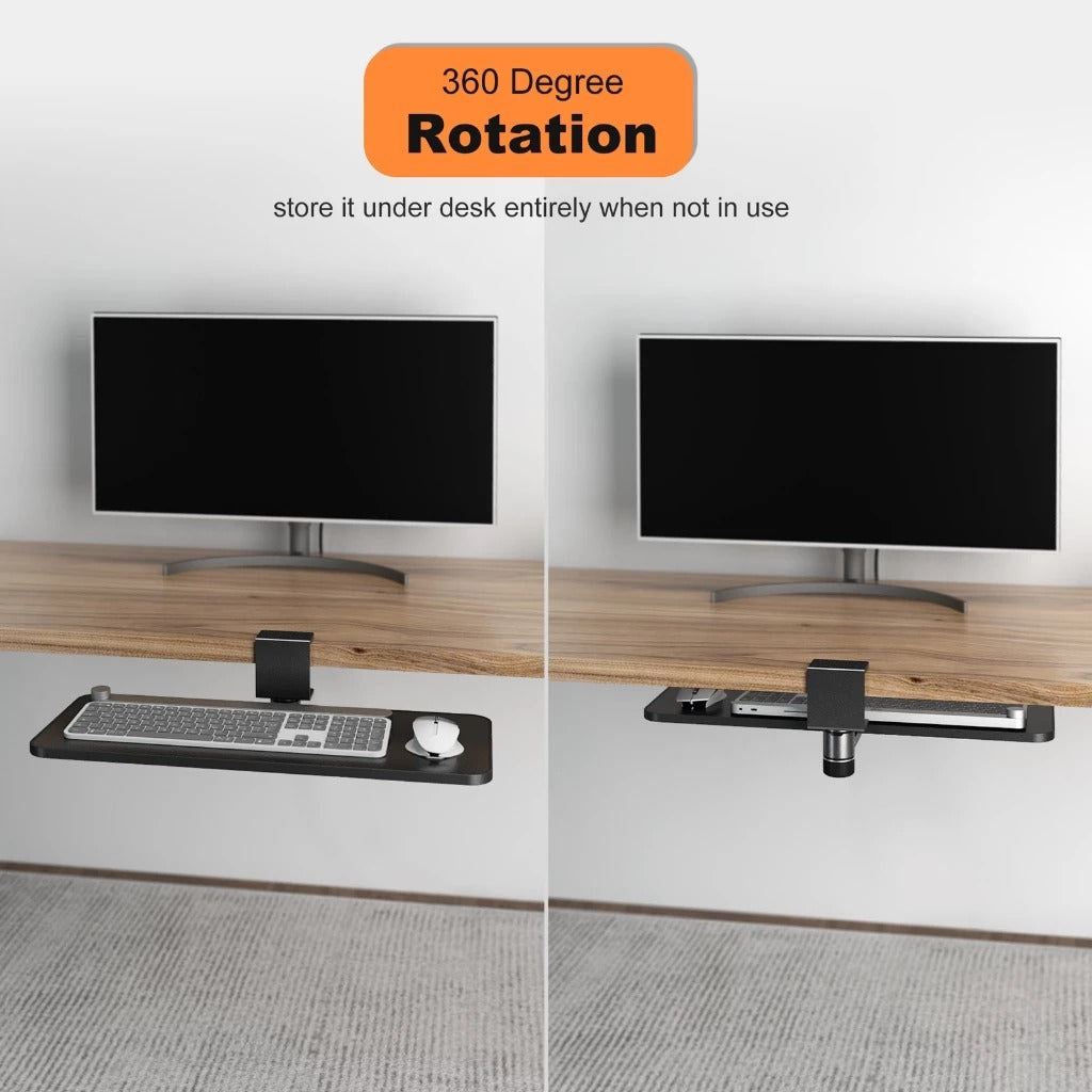 Mono Dsign Rotatable Keyboard and Mouse Holder