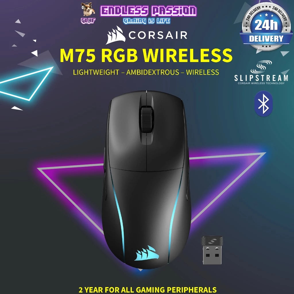 Corsair M75 RGB Wireless Gaming Mouse