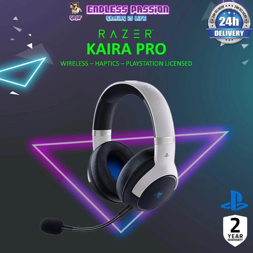 Razer Kaira Hyperspeed PRO PS5 Wireless Gaming Headset