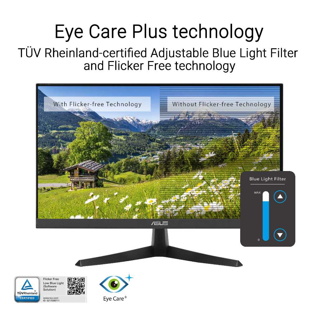 ASUS VY229HF Eye Care 22 Inch Gaming Monitor