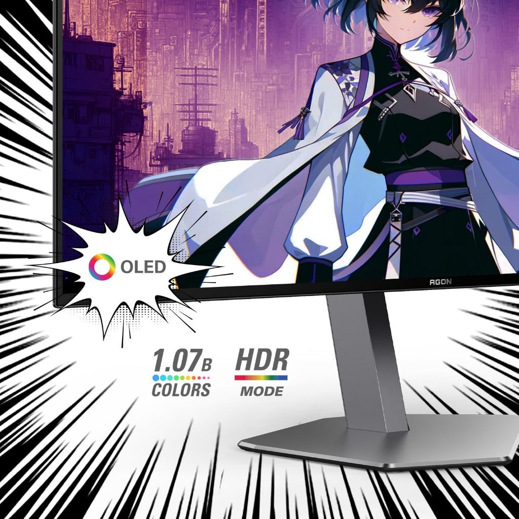 AOC AG276QZD — 27" QHD OLED Display Gaming Monitor